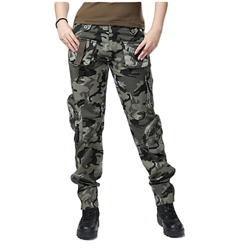Women's Tactical Pants Waterproof Breathable Ventilation Wearproof Fall Winter Spring Camo / Camouflage Bottoms for Camping / Hiking Hunting Fishing Army Green Camouflage S M L XL XXL
Women's Tactical Pants Waterproof Breathable Ventilation Wearproof Fall Winter Spring Camo / Camouflage Bottoms for Camping / Hiking Hunting Fishing Army Green Camouflage S M L XL XXL