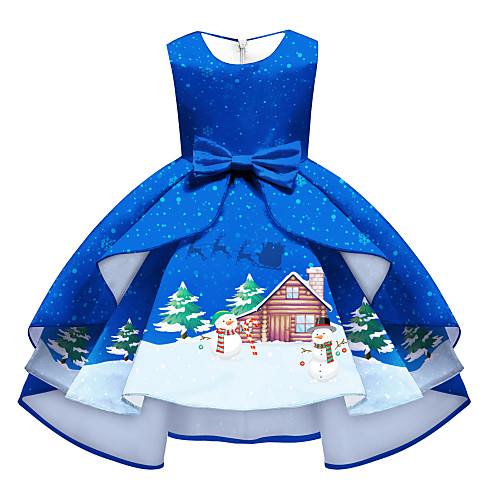 Santa Claus Christmas Dress Women's Kid's Leisure Quinceanera Christmas Polyester Dress
Santa Claus Christmas Dress Women's Kid's Leisure Quinceanera Christmas Polyester Dress