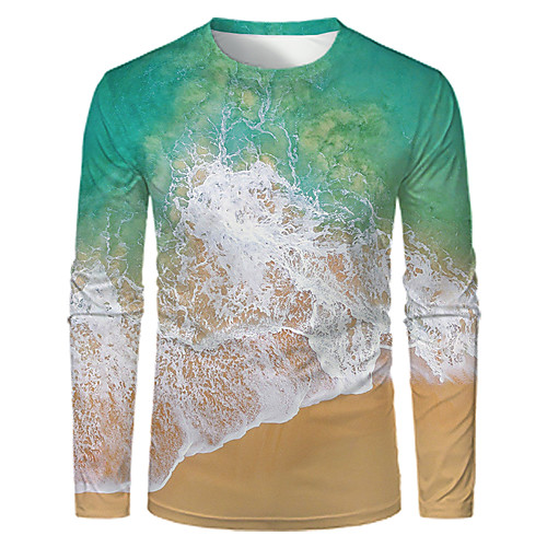 Men's T shirt 3D Print Graphic Optical Illusion Print Long Sleeve Daily Tops Streetwear Exaggerated Rainbow
Men's T shirt 3D Print Graphic Optical Illusion Print Long Sleeve Daily Tops Streetwear Exaggerated Rainbow