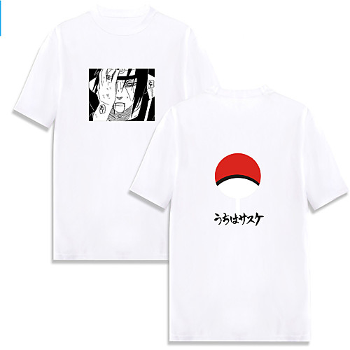 Inspired by Naruto Cosplay Akatsuki Uchiha Itachi T-shirt Pure Cotton Print Printing T-shirt For Women's / Men's
Inspired by Naruto Cosplay Akatsuki Uchiha Itachi T-shirt Pure Cotton Print Printing T-shirt For Women's / Men's