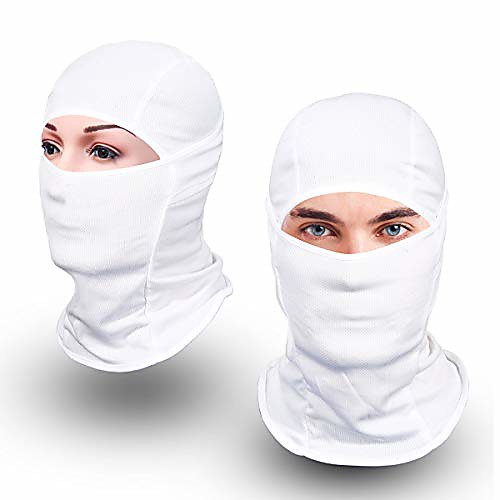 balaclava face mask uv protection for men women ski sun hood tactical masks (white, 2)
balaclava face mask uv protection for men women ski sun hood tactical masks (white, 2)