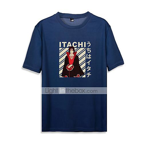 Inspired by Naruto Cosplay Akatsuki Uchiha Itachi T-shirt Pure Cotton Print Printing T-shirt For Women's / Men's
Inspired by Naruto Cosplay Akatsuki Uchiha Itachi T-shirt Pure Cotton Print Printing T-shirt For Women's / Men's