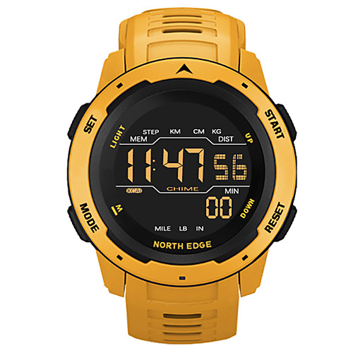 NORTH EDGE Men's Digital Watch Digital Digital Sporty Stylish Casual Water Resistant / Waterproof Alarm Clock LED Light / One Year
NORTH EDGE Men's Digital Watch Digital Digital Sporty Stylish Casual Water Resistant / Waterproof Alarm Clock LED Light / One Year