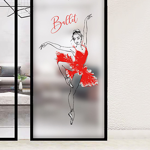 Frosted Privacy Ballet Girl Pattern Window Film Home Bedroom Bathroom Glass Window Film Stickers Self Adhesive Sticker
Frosted Privacy Ballet Girl Pattern Window Film Home Bedroom Bathroom Glass Window Film Stickers Self Adhesive Sticker