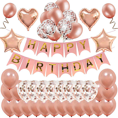 Party Balloons 39 pcs Happy Birthday Party Supplies Latex Balloons Banner Boys and Girls Party Decoration 12 Inch18 Inch for Party Favors Supplies or Home Decoration
Party Balloons 39 pcs Happy Birthday Party Supplies Latex Balloons Banner Boys and Girls Party Decoration 12 Inch18 Inch for Party Favors Supplies or Home Decoration
