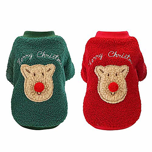 christmas small dog sweater clothes dog reindeer costume pet christmas costume fleece dog sweater puppy coats dog sweater coats for puppy small medium dogs
christmas small dog sweater clothes dog reindeer costume pet christmas costume fleece dog sweater puppy coats dog sweater coats for puppy small medium dogs