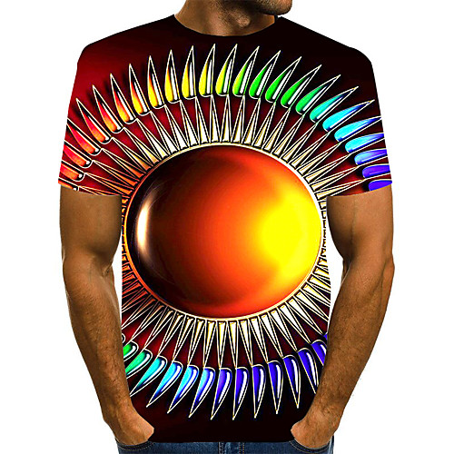 Men's T shirt 3D Print Graphic 3D Plus Size Print Short Sleeve Daily Tops Elegant Exaggerated Blue Red Green
Men's T shirt 3D Print Graphic 3D Plus Size Print Short Sleeve Daily Tops Elegant Exaggerated Blue Red Green