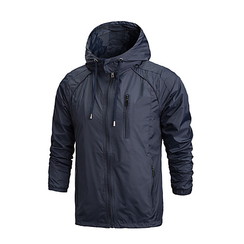Men's Hiking Jacket Outdoor Solid Color Waterproof Sunscreen UV Resistant Breathable Windbreaker Top Hunting Fishing Equestrian Black Dark Green Sky Blue Royal Blue Camping & Hiking Jackets Camping
Men's Hiking Jacket Outdoor Solid Color Waterproof Sunscreen UV Resistant Breathable Windbreaker Top Hunting Fishing Equestrian Black Dark Green Sky Blue Royal Blue Camping & Hiking Jackets Camping