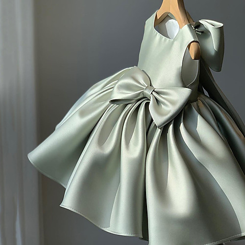 Princess / Ball Gown Short / Mini Party / Wedding Flower Girl Dresses - Satin Sleeveless Square Neck with Bow(s) / Pleats
Princess / Ball Gown Short / Mini Party / Wedding Flower Girl Dresses - Satin Sleeveless Square Neck with Bow(s) / Pleats