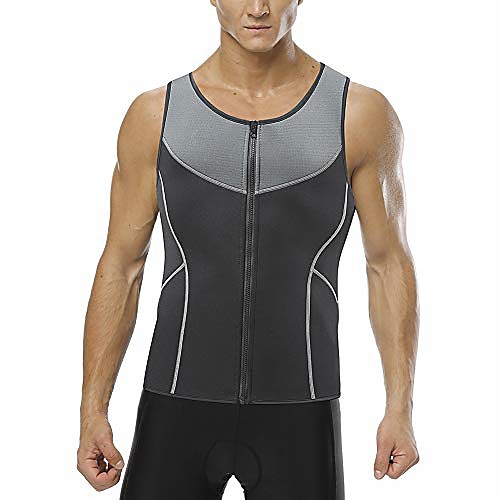 men's hot sweat body shaper tummy fat burner tank top slimming vest weight loss shapewear neoprene gray xl
men's hot sweat body shaper tummy fat burner tank top slimming vest weight loss shapewear neoprene gray xl