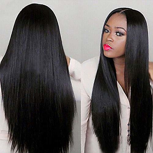 hot sale! women long wig,fashion black straight natural hair cosplay synthetic full wigs costume (black)
hot sale! women long wig,fashion black straight natural hair cosplay synthetic full wigs costume (black)