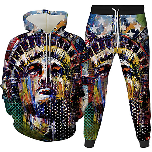 Men's 3D Hoodies Set Graphic 3D 2 Piece Daily 3D Print Casual Hoodies Sweatshirts Rainbow
Men's 3D Hoodies Set Graphic 3D 2 Piece Daily 3D Print Casual Hoodies Sweatshirts Rainbow