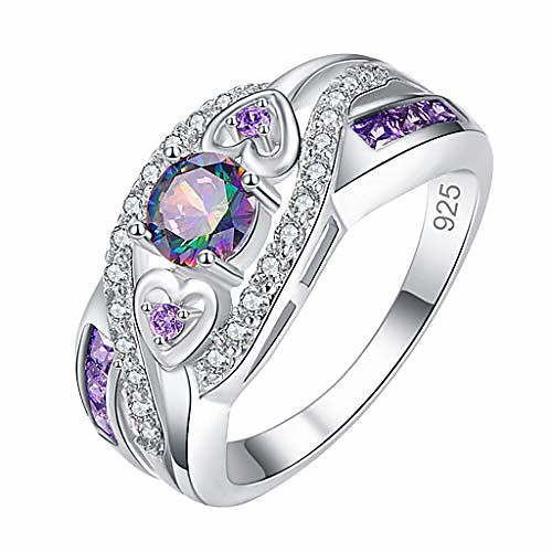 multicolored zirconia plated silver and silver ring amethyst ring couple ring (multicolor-13)
multicolored zirconia plated silver and silver ring amethyst ring couple ring (multicolor-13)