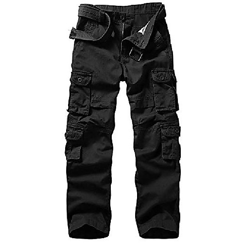 men's military tactical pants work cargo pants casual relaxed fit trousers with multi pockets k18 black
men's military tactical pants work cargo pants casual relaxed fit trousers with multi pockets k18 black