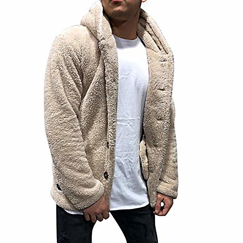 fanshonn men's long sleeve winter warm solid color cardigan jacket outwear casual fleece coats beige
fanshonn men's long sleeve winter warm solid color cardigan jacket outwear casual fleece coats beige