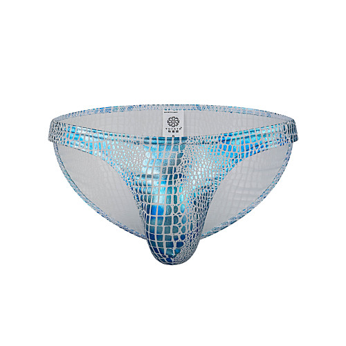 Men's 1 Piece Sequins Briefs Underwear - EU / US Size Low Waist Light Blue White Black S M L
Men's 1 Piece Sequins Briefs Underwear - EU / US Size Low Waist Light Blue White Black S M L