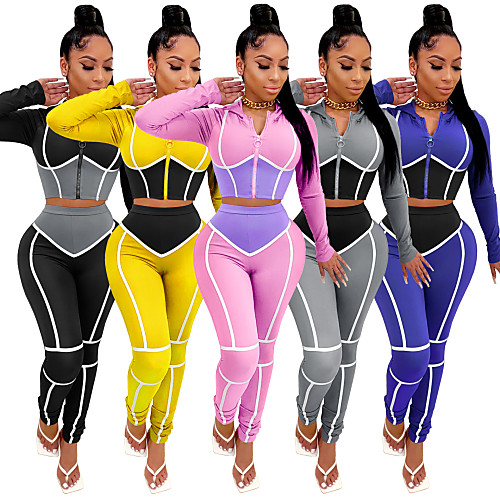 womens casual sport 2 piece crop top outfits sets striped yoga workout sets fitted jacket and pants set x-large purple
womens casual sport 2 piece crop top outfits sets striped yoga workout sets fitted jacket and pants set x-large purple