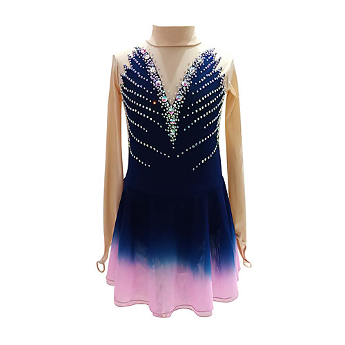 Figure Skating Dress Women's Girls' Ice Skating Dress Red Dark Navy Backless Asymmetric Hem Spandex High Elasticity Training Competition Skating Wear Patchwork Solid Color Crystal / Rhinestone Long
Figure Skating Dress Women's Girls' Ice Skating Dress Red Dark Navy Backless Asymmetric Hem Spandex High Elasticity Training Competition Skating Wear Patchwork Solid Color Crystal / Rhinestone Long