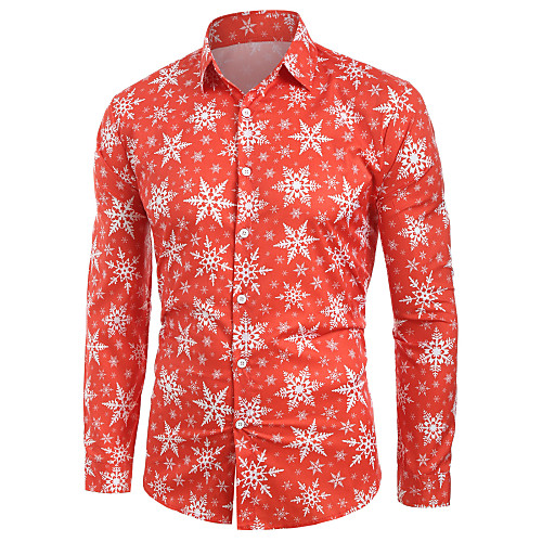 Men's Shirt Other Prints Graphic Geometric Abstract Print Long Sleeve Christmas Tops Hawaiian Red / Halloween
Men's Shirt Other Prints Graphic Geometric Abstract Print Long Sleeve Christmas Tops Hawaiian Red / Halloween