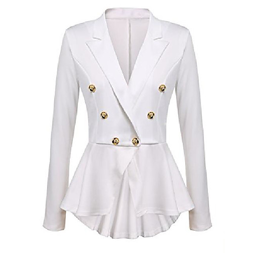 Women's Blazer Solid Color Vintage Style Solid Cotton Office / Career Coat Tops bright red
Women's Blazer Solid Color Vintage Style Solid Cotton Office / Career Coat Tops bright red