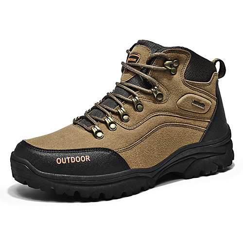 Men's Hiking Shoes Sneakers Hiking Boots Anti-Slip Breathable Wearable Comfortable Hiking Outdoor Exercise Running Spring, Fall, Winter, Summer Fall & Winter Black Army Green Grey Khaki / Round Toe
Men's Hiking Shoes Sneakers Hiking Boots Anti-Slip Breathable Wearable Comfortable Hiking Outdoor Exercise Running Spring, Fall, Winter, Summer Fall & Winter Black Army Green Grey Khaki / Round Toe