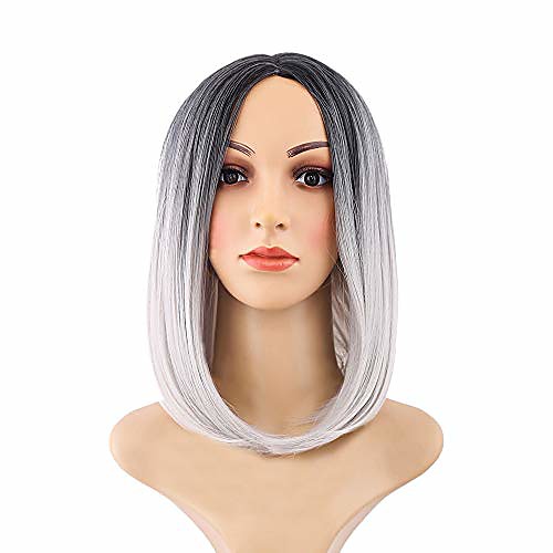 black pink ombre hair straight bob wigs synthetic hair short party hair wig, heat resistant synthetic wig womens wigs charming natural cosplay party, the most suitable gift
black pink ombre hair straight bob wigs synthetic hair short party hair wig, heat resistant synthetic wig womens wigs charming natural cosplay party, the most suitable gift