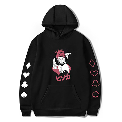 Inspired by Hunter X Hunter Hisoka Hoodie Polyester / Cotton Blend Graphic Prints Printing Hoodie For Men's / Women's
Inspired by Hunter X Hunter Hisoka Hoodie Polyester / Cotton Blend Graphic Prints Printing Hoodie For Men's / Women's