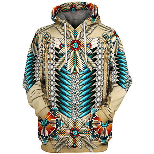 Inspired by American Indian American Indian Cosplay Costume Hoodie Terylene 3D Printing Hoodie For Women's / Men's
Inspired by American Indian American Indian Cosplay Costume Hoodie Terylene 3D Printing Hoodie For Women's / Men's