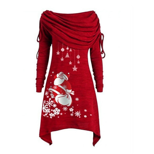 Women's Casual Christmas Long Sleeve Comfort Tops Dress Plus Size Solid Color Ruched Foldover Collar Pullover Long Sleeve Dress
Women's Casual Christmas Long Sleeve Comfort Tops Dress Plus Size Solid Color Ruched Foldover Collar Pullover Long Sleeve Dress