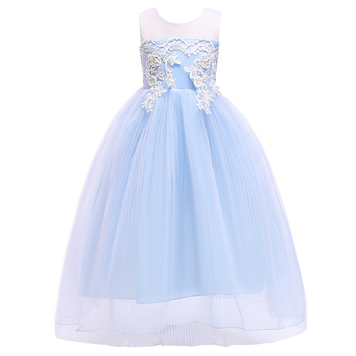 Princess Dress Party Costume Flower Girl Dress Girls' Movie Cosplay Princess Light Purple Pink Light Blue Dress Children's Day Masquerade Polyester
Princess Dress Party Costume Flower Girl Dress Girls' Movie Cosplay Princess Light Purple Pink Light Blue Dress Children's Day Masquerade Polyester