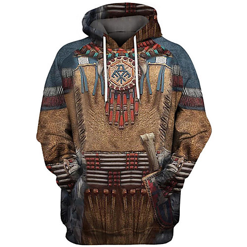 Inspired by American Indian American Indian Cosplay Costume Hoodie Terylene 3D Printing Hoodie For Women's / Men's
Inspired by American Indian American Indian Cosplay Costume Hoodie Terylene 3D Printing Hoodie For Women's / Men's