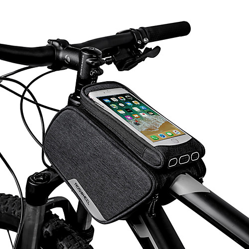 1.5 L Bike Frame Bag Top Tube Touch Screen Waterproof Cycling Bike Bag Polyester Bicycle Bag Cycle Bag Bike / Bicycle
1.5 L Bike Frame Bag Top Tube Touch Screen Waterproof Cycling Bike Bag Polyester Bicycle Bag Cycle Bag Bike / Bicycle