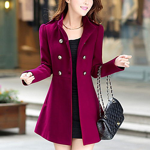 Women's Solid Colored Active Fall & Winter Coat Long Daily Long Sleeve Polyster Coat Tops Blue
Women's Solid Colored Active Fall & Winter Coat Long Daily Long Sleeve Polyster Coat Tops Blue