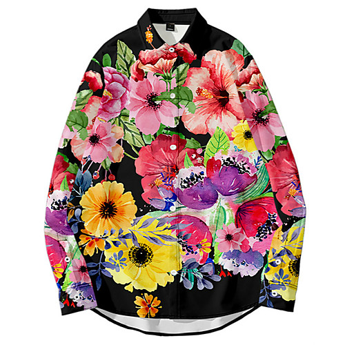 Men's Shirt Other Prints Graphic Long Sleeve Daily Tops Streetwear Black / Red Green / Black Red-Navy
Men's Shirt Other Prints Graphic Long Sleeve Daily Tops Streetwear Black / Red Green / Black Red-Navy