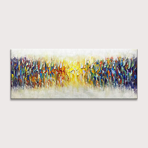 Oil Painting Hand Painted Horizontal Abstract Modern Rolled Canvas (No Frame)
Oil Painting Hand Painted Horizontal Abstract Modern Rolled Canvas (No Frame)