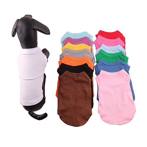 Dog Shirt / T-Shirt Puppy Clothes Dog Clothes Puppy Clothes Dog Outfits Random Color Costume for Girl and Boy Dog Cotton XS S M L XL
Dog Shirt / T-Shirt Puppy Clothes Dog Clothes Puppy Clothes Dog Outfits Random Color Costume for Girl and Boy Dog Cotton XS S M L XL