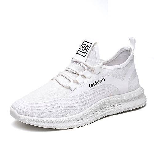 Men's Trainers Athletic Shoes Athletic Running Shoes Walking Shoes Mesh White Black Fall Spring
Men's Trainers Athletic Shoes Athletic Running Shoes Walking Shoes Mesh White Black Fall Spring
