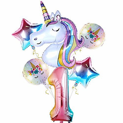 unicorn balloons for 1st birthday girl decorations, 32 inch number 1 balloon large rainbow unicorn balloon for unicorn theme baby party decor, first birthday party for girls
unicorn balloons for 1st birthday girl decorations, 32 inch number 1 balloon large rainbow unicorn balloon for unicorn theme baby party decor, first birthday party for girls