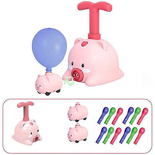 balloon powered launch car, balloon powered cars balloon racers aerodynamic cars stem toys, balloon air powered vehicle set, balloon race car toy creative inflatable balloon pump car(piggy)
balloon powered launch car, balloon powered cars balloon racers aerodynamic cars stem toys, balloon air powered vehicle set, balloon race car toy creative inflatable balloon pump car(piggy)