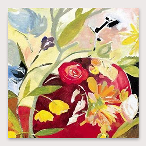 Oil Painting Hand Painted Square Abstract Floral / Botanical Modern Stretched Canvas
Oil Painting Hand Painted Square Abstract Floral / Botanical Modern Stretched Canvas