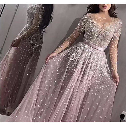 Women's Swing Dress Maxi long Dress Blushing Pink Long Sleeve Solid Color Sequins Patchwork Winter Round Neck Elegant Sexy 2021 S M L XL XXL
Women's Swing Dress Maxi long Dress Blushing Pink Long Sleeve Solid Color Sequins Patchwork Winter Round Neck Elegant Sexy 2021 S M L XL XXL