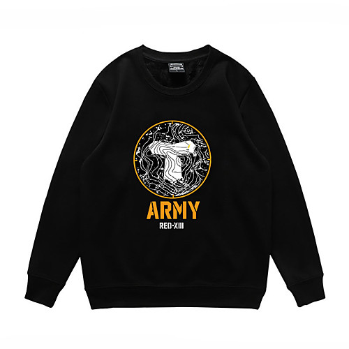 Men's Pullover Sweatshirt Print Slogan Daily Casual Hoodies Sweatshirts Black
Men's Pullover Sweatshirt Print Slogan Daily Casual Hoodies Sweatshirts Black