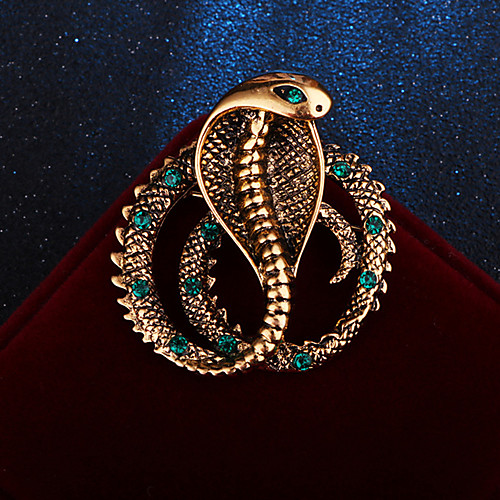 Wedding Party / Daily Wear Party Accessories Brooches & Pins Rhinestone / Metal / Color Block Rhinestone / Alloy Snake / Fashion / Creative
Wedding Party / Daily Wear Party Accessories Brooches & Pins Rhinestone / Metal / Color Block Rhinestone / Alloy Snake / Fashion / Creative