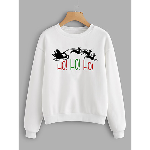 Women's Pullover Sweatshirt Graphic Letter Christmas Daily Basic Christmas Hoodies Sweatshirts White Yellow Blushing Pink
Women's Pullover Sweatshirt Graphic Letter Christmas Daily Basic Christmas Hoodies Sweatshirts White Yellow Blushing Pink