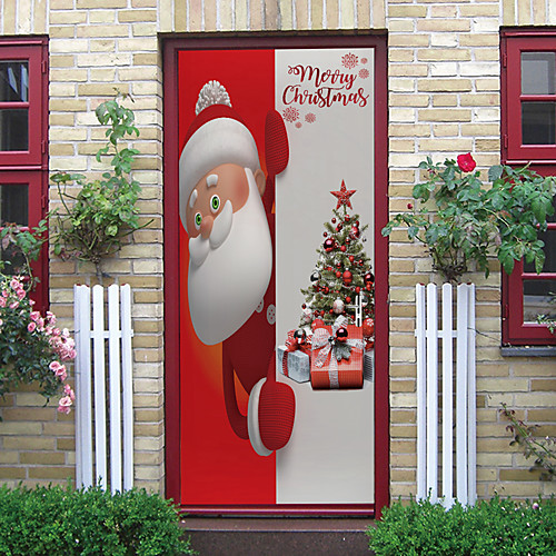 Christmas Self-adhesive Creative Door Stickers Living Room Diy Decoration Home Waterproof Wall Stickers
Christmas Self-adhesive Creative Door Stickers Living Room Diy Decoration Home Waterproof Wall Stickers