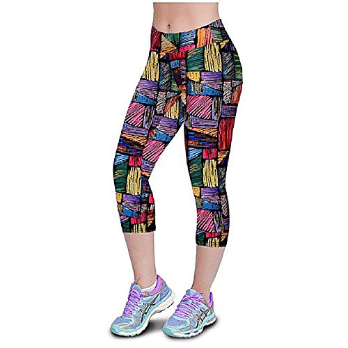 fashion high waist fitness yoga sport pants printed stretch cropped leggings (m/27, a)
fashion high waist fitness yoga sport pants printed stretch cropped leggings (m/27, a)