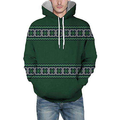 Men's Pullover Hoodie Sweatshirt Plaid Checkered Graphic 3D Christmas Daily 3D Print Christmas Hoodies Sweatshirts Green
Men's Pullover Hoodie Sweatshirt Plaid Checkered Graphic 3D Christmas Daily 3D Print Christmas Hoodies Sweatshirts Green