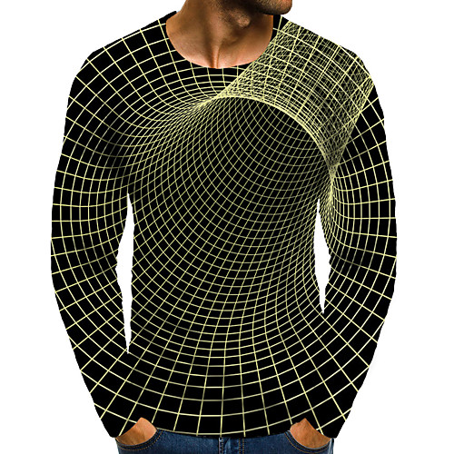 Men's T shirt 3D Print Graphic 3D Plus Size Print Long Sleeve Daily Tops Elegant Exaggerated Rainbow
Men's T shirt 3D Print Graphic 3D Plus Size Print Long Sleeve Daily Tops Elegant Exaggerated Rainbow