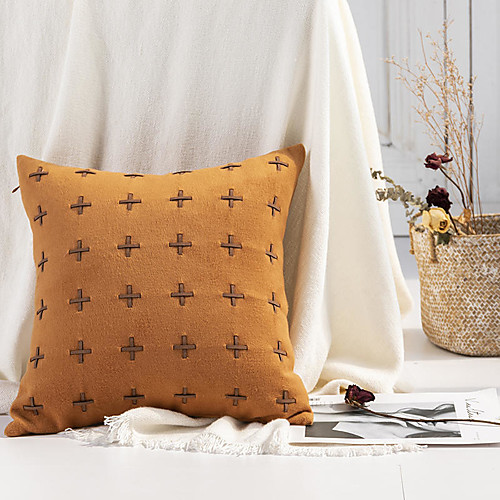 Double Side Cushion Cover Manual Craftsmanship Soft Decorative Square Throw Pillow Cover Cushion Case Pillowcase for Sofa Bedroom 45 x 45 cm (18 x 18 Inch) Superior Quality Mashine Washable
Double Side Cushion Cover Manual Craftsmanship Soft Decorative Square Throw Pillow Cover Cushion Case Pillowcase for Sofa Bedroom 45 x 45 cm (18 x 18 Inch) Superior Quality Mashine Washable