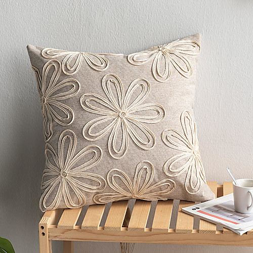 Cushion Cover Cotton Embroidered Craftsmanship Fresh Soft Decorative Square Throw Pillow Cover Cushion Case Pillowcase for Sofa Bedroom 45 x 45 cm (18 x 18 Inch) Superior Quality Mashine Washable
Cushion Cover Cotton Embroidered Craftsmanship Fresh Soft Decorative Square Throw Pillow Cover Cushion Case Pillowcase for Sofa Bedroom 45 x 45 cm (18 x 18 Inch) Superior Quality Mashine Washable
